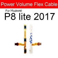 ปุ่มปรับระดับเสียงเหมาะสำหรับ Huawei P7 P8 P9 P10 P20 Pro P10 P9 Plus P9 P8 Lite Mini 2016 2017สวิตช์ด้านข้าง Flex Part