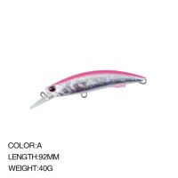 1 Pcs 92Mm 40G Heavy Sinking Minnow Lure เหยื่อประดิษฐ์ Hard พลาสติก Wobbler ตกปลาญี่ปุ่นเหยื่อ Pesca อุปกรณ์ตกปลา9064