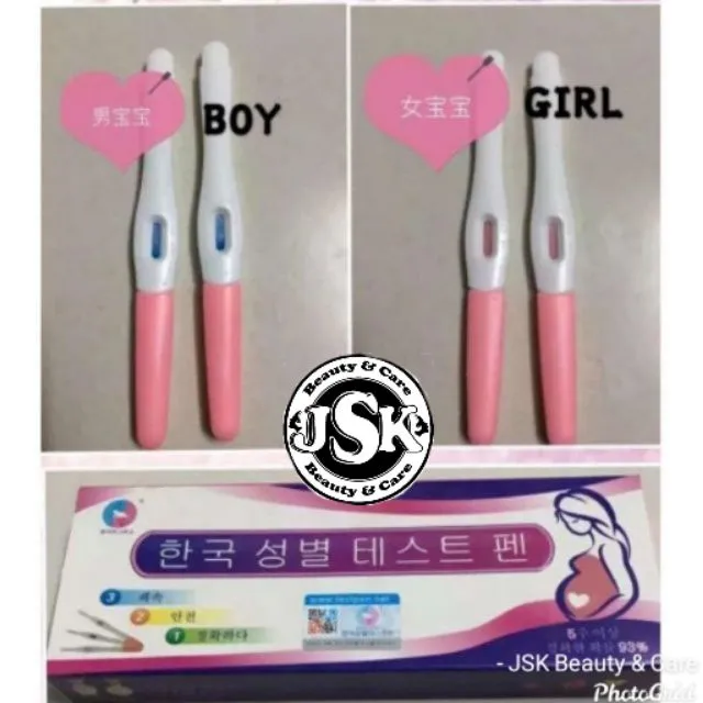 READY STOCK MALAYSIA GENDER PREDICTOR TEST KIT Lazada
