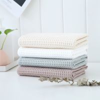 ✼ 100 Cotton Face Towel Japanese Waffle Towels Honeycomb Grid Light Quick Dry