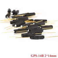 100 pcs Reed Switch Plastic Type GPS 14B 2*14mm 2x14mm Sensor Anti Vibration Damage Magnetic Switch NC Normally Closed