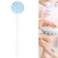 Handled Bath Brush with Rotating Ball Back Body Bath Shower Sponge Scrubber Brushes Lotion Oil Cream Applicator SkinMassage-SDFU STORE ร้านค้า