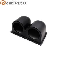 Cnspeed 2 "52มม. สีดำมาตรวัดคู่ Dash Mount เกจวัดคู่ Pod Gauge ที่จับมาตรวัดพ็อดมิเตอร์ Yc100213