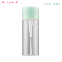 The Big Ups? ขวดรีฟิลได้100 120 300มล. เครื่องจ่ายปั๊มแบบกดเปล่าน้ำยาล้างเล็บขวดเครื่องสำอางอุปกรณ์ทำเล็บมือ