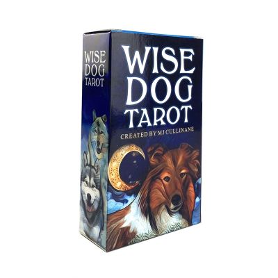 ไพ่ทาโรต์สุนัขฉลาดไพ่เวอร์ชั่นภาษาอังกฤษ Oracle สำหรับการทำนายโชคชะตาสำหรับผู้เริ่มต้นดาดฟ้าไพ่ทาโรต์ปาร์ตี้เกมกระดาน
