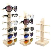 Wood Sunglass Display Rack Shelf Multi Layers Eyeglasses Show Stand Jewelry Organizer Holder for Multi Pairs Glasses Showcas Eyewear case