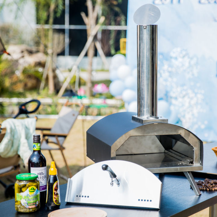 spot-parcel-post-factory-direct-supply-outdoor-camping-portable-mini-pizza-oven-firewood-fuel-barbecue-grill-pizza-oven