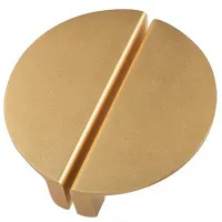 16Pack Champagne Gold Drawer Pulls,2.5 Inch Half Moon Cabinet Drawer Pulls Kitchen Handles, Cabinet Hardware Pulls