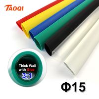 1.22meter/lot Heat Shrink Tube 15mm Adhesive Lined 3:1 ratio Dual Wall Tubing with Glue Waterproof Wrap Wire Cable kit