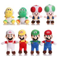 【CC】 Super Mario Bros 15-30cm   Luigi Banktoad Mailtoad Stuffed Soft Gifts for Kids Children