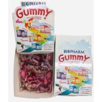 (วันหมดอายุ 06/04/24) Biopharm Gummy (คละสี) รวมรสชาติในกล่องเดียว [กล่องรวม 40 เม็ด]