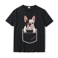 French Bulldog In Your Front Pocket T Men Crazy Printed Tees Student Tshirt