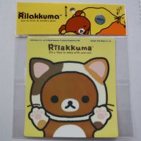 แผ่นติด สูญญากาศ  ป้าย ภาษี พรบ Rilakkuma รีลัคคุมะ แผ่น ป้ายพลาสติก ติดกระจก แผ่นป้าย สติ๊กเกอร์ กระจกหน้ารถ มีลิขสิทธิ์ถูกต้อง