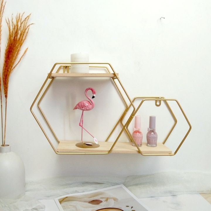 living-room-geometric-shelves-nordic-style-creative-wall-decoration-metal-shelf-round-hexagon-storage-holder-rack-shelves