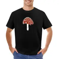 Fly Agaric Mushroom Fungi Amanita T-Shirt Animal Print Shirt T Shirt Man Mens Clothing