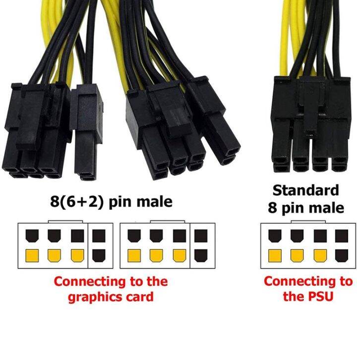 pci-e-8-pin-male-to-dual-8-pin-6-2-male-pci-express-power-adapter-cable-for-evga-modular-power-supply-cable-60cm-20cm