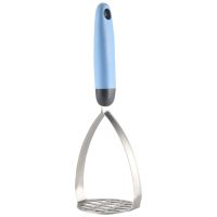 Stainless Steel Potato Masher, Stainless Steel Integrated Avocado Masher with Non-Slip Handle Perfect for Vegetable