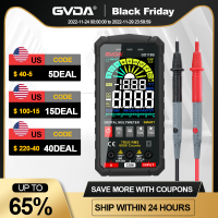 GVDA NEW Generation 600V Digital Multimeter Ture RMS AC DC NCV Smart Multim Tester Ohm Capacitance Hz Voltage Meter