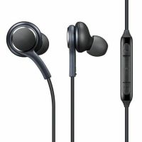 หูฟัง3.5Mm In-Ear แบบมีสาย,ชุดหูฟังควบคุมระดับเสียงไมค์สำหรับ Samsung Galaxy S10 S9 S8 S7 S6 Huawei Xiaomi สมาร์ทโฟน