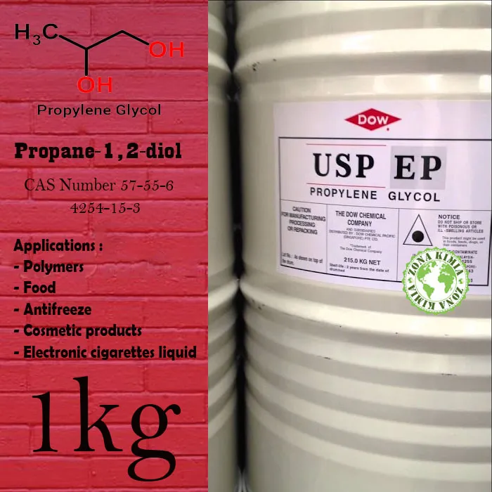 Propylene Glycol USP 1kg Ex DOW / Propilen Glikol / PG | Lazada Indonesia