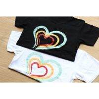 【New】เสื้อยืด Triple Heart ใส่ได้ทั้ง ช ญ