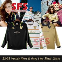 shot goods 【SFS】Top Quality 22-23 Venice Venezia Jersey Soccer Football Jersey Long Sleeve Men Top Shirt S-2XL