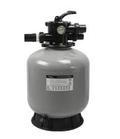 Emaux V500 Top Mount Sand Filter 21″ 11.1m3/h Complete Set With Multiport Valve