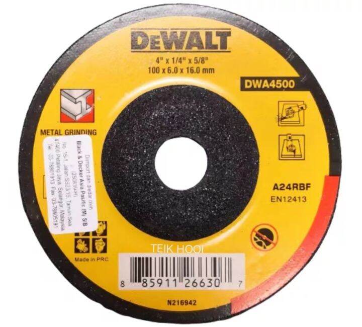 DEWALT GRINDING DISC Lazada