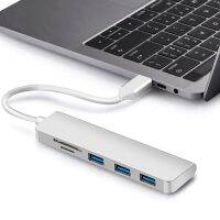 อะแดปเตอร์ USB-C อัลลอย5-In-1 Type-C USB พอร์ต3.0สำหรับ AeroBook Plus Pro HeroBook Lappro
