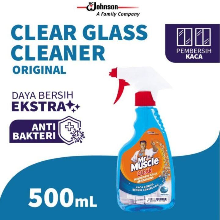 CLEAR MR MUSCLE PUMP PEMBERSIH KACA - Pembersih Kaca - Glass Cleaner ...