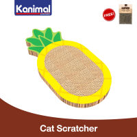 Kanimal Cat Toy ของเล่นแมว ที่ลับเล็บแมว รุ่น Pineapple สำหรับแมวทุกสายพันธุ์ Size S ขนาด 39.5x20x2.5 ซม. แถมฟรี! Catnip กัญชาแมว