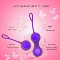 ☌☂✽ Use A Computer14bth2dgd Kegel Balls Silicone Vaginal Female Tighten Exercise Geisha Muscle Contraction Adult