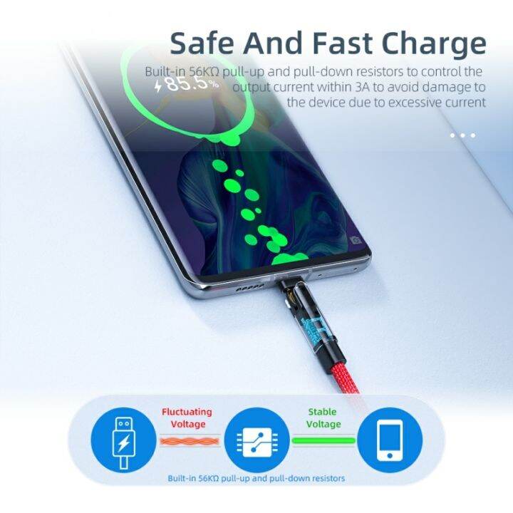 essager-3a-fast-charging-cable-micro-usb-type-c-data-charger-for-iphone-xiaomi-mobile-phone-540-rotate-wire-cord