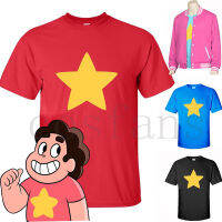 Moovie steven Universe ควอตซ์คอสเพลย์ผู้ชายเบสบอลเครื่องแบบ U nisex เสื้อเสื้อยืดแจ็คเก็ต Tee เสื้อยืดด้านบนฮาโลวีนปาร์ตี้.