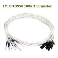 4pcs 100K Ohm NTC3950 Thermistor With Dupont Head Terminal For Extrusion 1M Temperature Sensors Thermistor Wire 3D Printer Parts