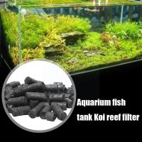 100g Activated Charcoal Carbon Pellets In Free Mesh Media Bag For Aquarium Fish Pond Canister Filter T9i5 Filters Accessories