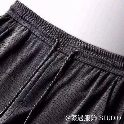 กางเกงขายาว ผ้าเรยอน แบบบาง ระบายอากาศได้ดี ขนาดใหญ่ แบบลำลอง ไซซ์ M-5XL สําหรับผู้ชาย