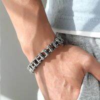 Titanium Motorcycle Chains Bracelet Men 39;s Motorcycle Chain Bracelets - Fashion - Aliexpress