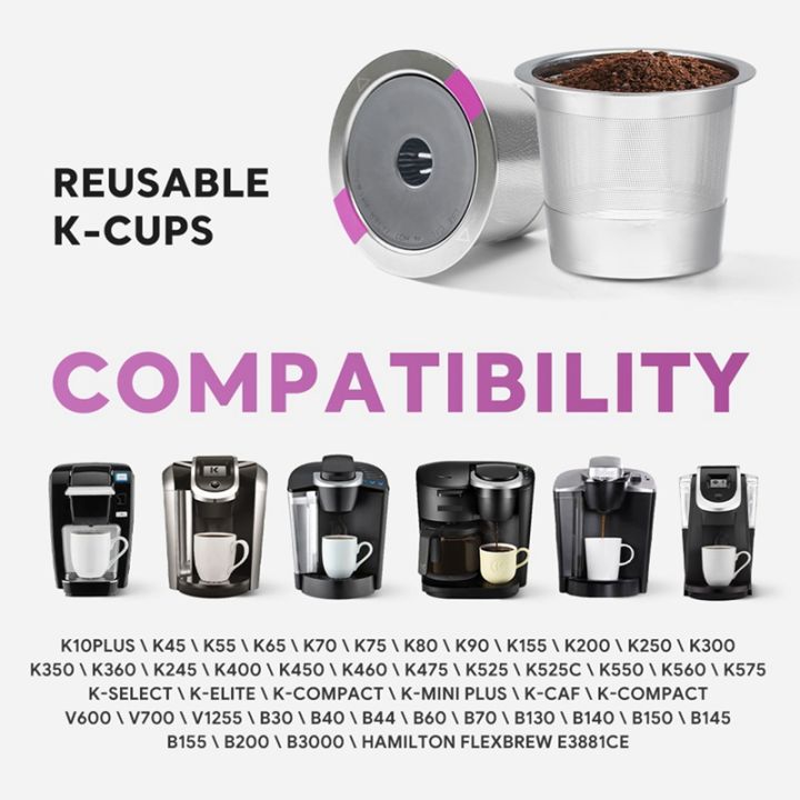 suitable-for-keurig-k44-k55-k65-k10plus-reusable-coffee-filter-stainless-steel-filter-cup-single-hole-k-cup