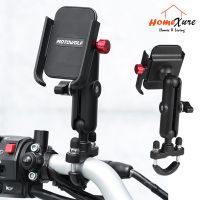 Homexure - MOBILE PHONE HOLDER Motowolf ที่วางโทรศัพท์มือถือ GPS มอเตอร์ Pemegang Telefon Bimbit Basikal สําหรับรถจักรยานยนต์ dbe