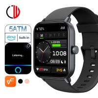 ZZYSMART Smart Watch For Men Women 5ATM Alexa Build-in IP68 Waterproof Smartwatch Bluetooth Call 1.8 Inch 100 Sport Stress Test