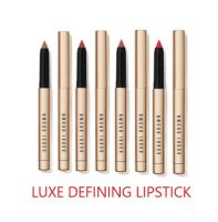 ลิป บ๊อบบี้บราวน์ Luxe Defining Lipstick 1g.ลิปที่ผสานเม็ดสีอันเนียนแน่นของลิปสติกเข้ากับความเฉียบคมของดินสอเขียนขอบปาก มอบทั้งสีสันเด่นชัด