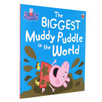 Piggy page original English version   Peppa pig: the biggestmuddy puddle in the world picture book