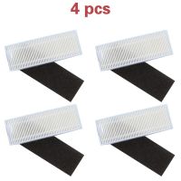 2023 NEW 4PCS robot hepa filter sponges For Cecotec Conga Excellence 1090 robot vacuum cleaner parts accessories filters replacement