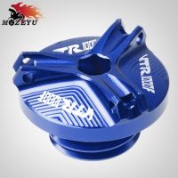 For Honda VTR1000F 1998-2005 VTR1000 FV/FW/FX FIRESTORM 1997-1999 Aluminum Motorcycle Oil Cap Fuel Tank Oil Cover Engine Oil CUP