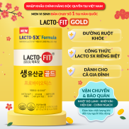 Hộp 50 gói Men Vi Sinh LACTO-FIT GOLD Bổ Sung Lợi Khuẩn Cải Thiện Đường