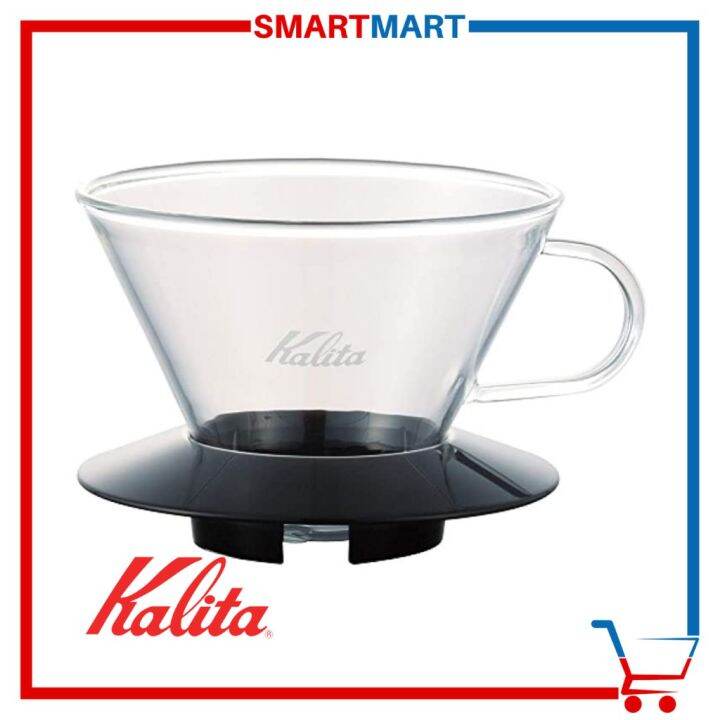 Kalita Wave Glass Pour Over Dripper Black 185 Lazada PH