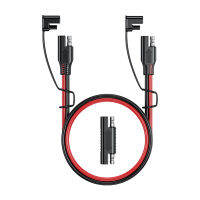 SAE To SAE Extension Cable Solar Plug Cord 16AWG กันน้ำสำหรับแบตเตอรี่รถยนต์