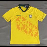 Retro 94 Brazil jersey football suit custom sports training 10 ronaldo football jersey เสื้อบอล เกรด player เสื้อแมนซิตี้ ชุดฟุตบอลผู้ชาย เสื้อบอล เสื้อกีฬา