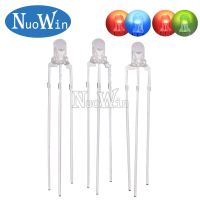 50pcs/lot 3MM Round Clear / Fog Two Colors Common Anode / Cathode LED Red &amp; Green / Blue Bi-Color 3 Pins Light Emitting DiodeElectrical Circuitry Part